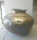 125 Years Old Antique Vintage Brass Cooking Handi Pot Tope Degchi 45 X 40 Cms