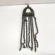 18c Vintage Handcrafted Bronze Nandi Sun Moon Decorative Toran Hanging Chain 623