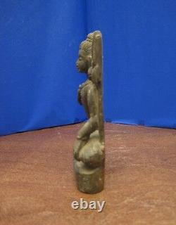 1900's Antique Old Rare Hand Carved Stone Collectible Religious Vintage Shiva 13