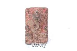 1900's Old Vintage Antique Rare Ganesha Old Stone Statue Collectible PC-45