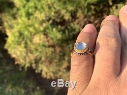 2 Carat Diamond Solitaire Ring. Enamel Shank. Vintage Jaipur. Superb Quality