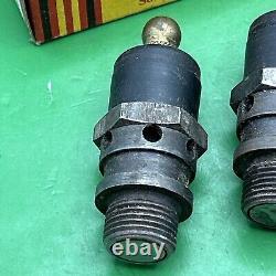 4 NOS Vintage Antique Air Cooled 18mm Motorcycle Spark Plugs Indian Excelsior
