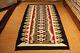 8' X 4' American Indian Navajo Rug Vintage Authentic Hand Woven