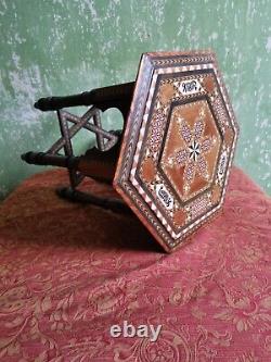 A Moorish inlaid Table