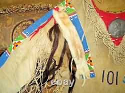 ANTIQUE VINTAGE 1890s SIOUX INDIAN WAR SHIRT FROM THE 101 RANCH WILD WEST SHOW