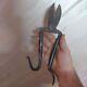 Ancient Rare Vintage Rustic Old Original Collectible Iron Hand Forged Scissor