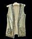 Antique 19th Century Silk Zardosi Waistcoat. Ottoman, Indian, Vintage. Small