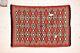 Antique Navajo Rug Native American Indian Vintage Eye Dazzler Weaving 41x28