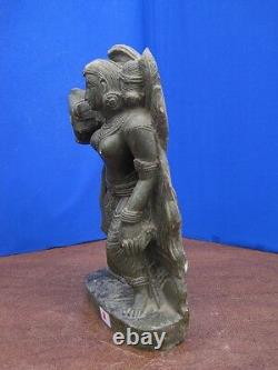 Antique Old Rare Hand Carved Stone Collectible Religious Vintage Statue INDIAN