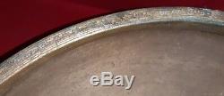 Antique Urli Handmade Brass Uruli Vessel Vintage Vastu Bowl Home Decor Estate US