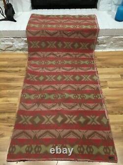 Antique Vintage 20's 30's BEACON Mills Indian Camp Blanket 64 x 70 with label