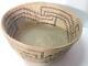 Antique / Vintage California Owens Valley Paiute Indian Basket Xlnt Dsgn Mint