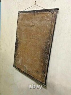 Antique Vintage Decoprative Wooden Wall Mirror & Display Bathroom Show-case