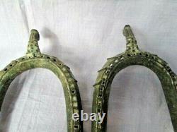 Antique Vintage Old Collectable Rare 18c Indian Brass/Bronze Anklet uk