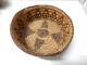 Antique Vintage Pima Indian Bowl Form Basket Clean Excellent Condition