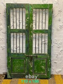 Antique Vintage Rustic Indian Jali Door Preserved From Mid 90's