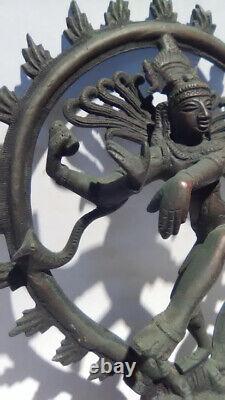 Antique Vintage Shiva Nataraja bronze figure