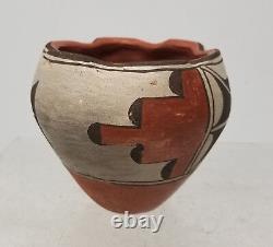 Antique Vintage SouthWestern Native American Indian Pueblo Pot Painted