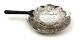 Antique Vintage Sterling Silver Tea Strainer Flora & Fauna Burmese Indian