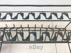 Antique Vintage Wire Plate Rack Indian Industrial Storage Unit Cabinet Drainer