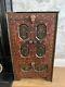 Antique Vintage Solid Wood Hand Crafted Small Side Cabinet Tibetan / Indian