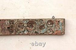 Antique Wooden Wall Decor Wall Hanging Panel Door Panel Vintage Collectible BV61