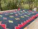 Antique Woven Navajo Native Indian Hand Made Rug / Matt Early Vintage