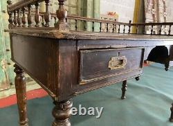 Antique vintage 19th century Indian Clerks desk
