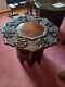 Attractive Octagonal Vintage Indian Hand-carved Side Table