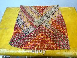 Banjara Embroidery Dowry Bag Large Vintage india /
