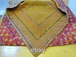 Banjara Embroidery Dowry Bag Large Vintage india /