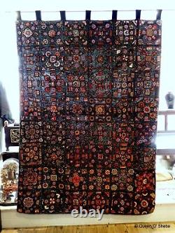 Banjara Kutch Embroidery Throw Wall Hanging Exquisite Embroidery Vintage