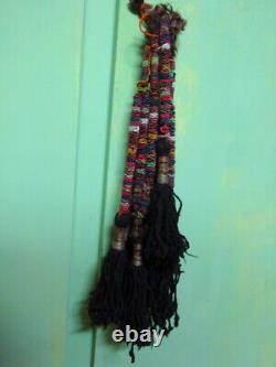 Camel Trappings Tassels Afghanistan Uzbekistan Metallic Natural Dyes Vintage