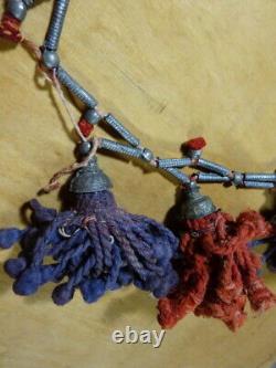 Camel Trappings Tassels Afghanistan or India Metal & Natural Dyes Vintage