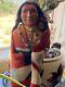 Clean Antique Vintage Skookum Indian Doll With Baby