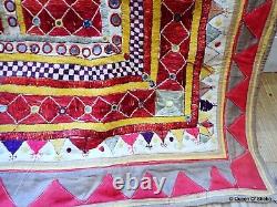 Embroidered Ceremonial Chakla Cloth Textile India Saurashtra Community Gujarat