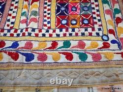 Embroidered Ceremonial Toran Gujarat 20th C Vintage