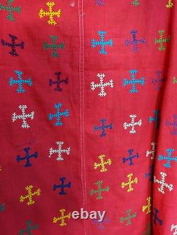 Fine Antique Sindh Embroidery Rajasthan Shawl Textile India