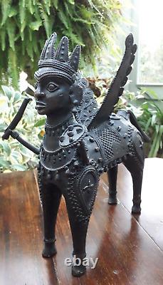 Hand Cast Indian Bronze'Winged Centaur