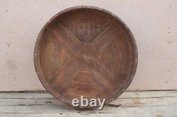 Hand crafted Vintage Indian Grinder Table Home Decor Chakki Table Interior BN-70
