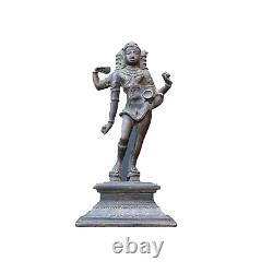 Hindu God Shiva Nataraja Natarajan old copper alloy statue Avatar religion decor