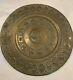 Huge Antique 1920 Repousse Brass Zodiac Charger / Wall Plaque / Tabletop Tray