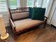 Indian Antique Carved And Hand Painted Wooden Two Seater Sofa