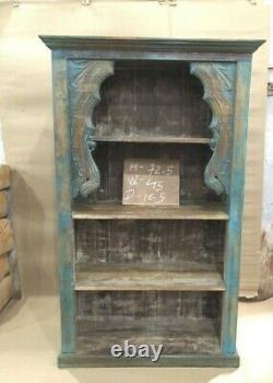 Indian Antique / Vintage Bookshelf made with reclaimed wood