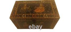 Indian WEDDING MARRIAGE DOWRY BOX Rare Vintage