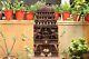 Lakshmi Statue Wooden Wall Panel Kavadi Temple Sculpture Vintage Home Decor Rare