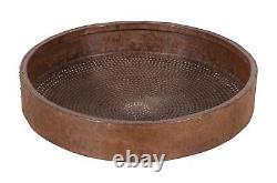 Large Vintage Indian Iron Kadai Fire Pit BBQ With Stand