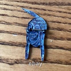 Laughing Indian Motorcycle Pin Badge 1916 Early Antique Scout 101 Power Plus