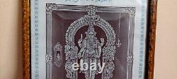 Lord Murugan Thiruchenthil Andavar Hindu Litho Print Antique Vintage Old E67