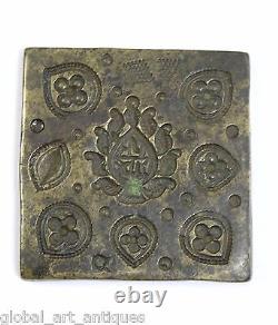 Lot Of Two Indian Jewellery Making Vintage Rare Bronze Dye/Seal/Stamp. G46-50